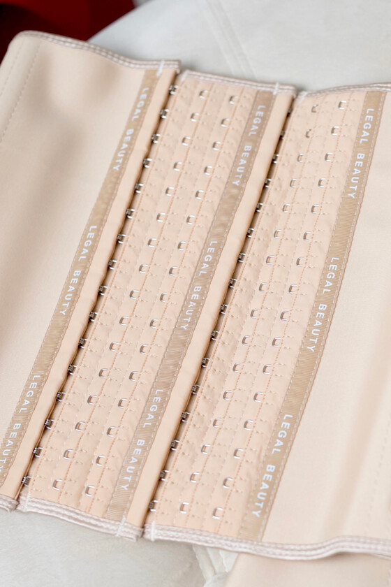 Paris long torso - Nude - Waist trainer + Waist trainer extender