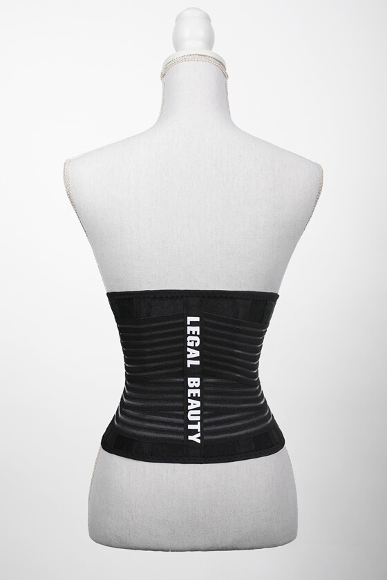 Berlin - Sports Belt with Extra Waistband - Jet black - XXL
