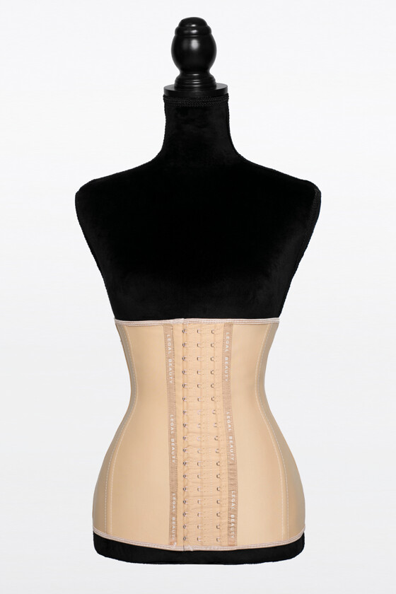 Paris long torso - Waist Trainer - Toffee cream - 3XS