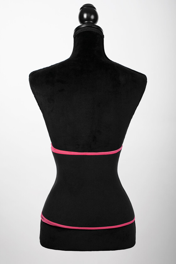 Alaska - Sauna belt - Pink border - L