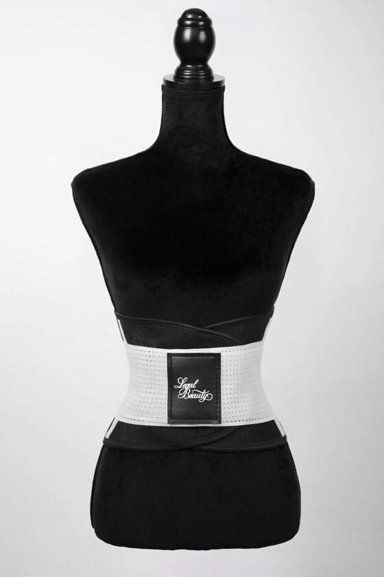 London - Sports Belt with Extra Waistband - White - XS
