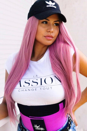 London - Sports Belt with Extra Waistband - Lavender Lilac - S