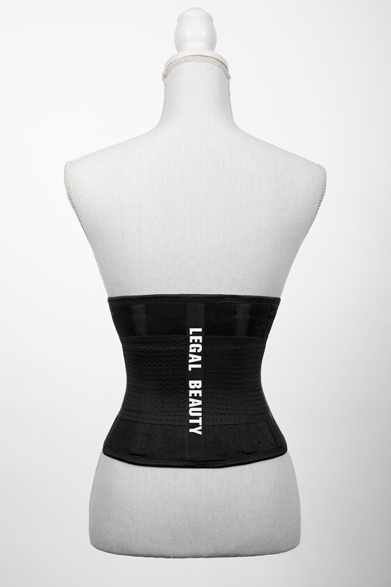 London - Sports Belt with Extra Waistband - Jet black - M