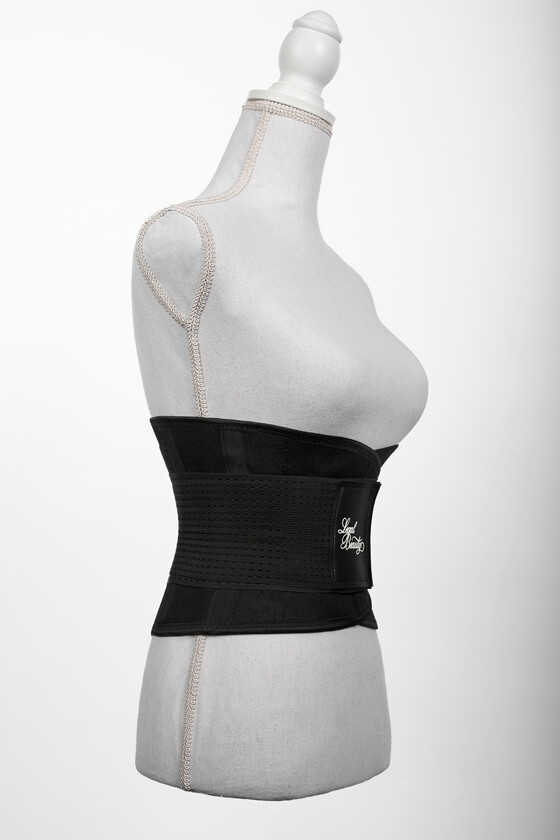 London - Sports Belt with Extra Waistband - Jet black - M