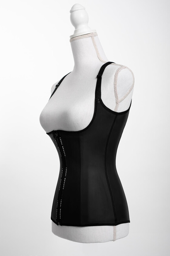 New York - Zipper Waist Trainer Vest - Jet black - XXS