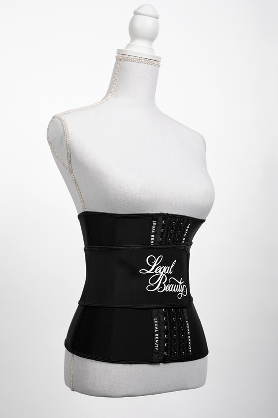 Los Angeles - Waist Trainer with Waistband - Jet black - XL