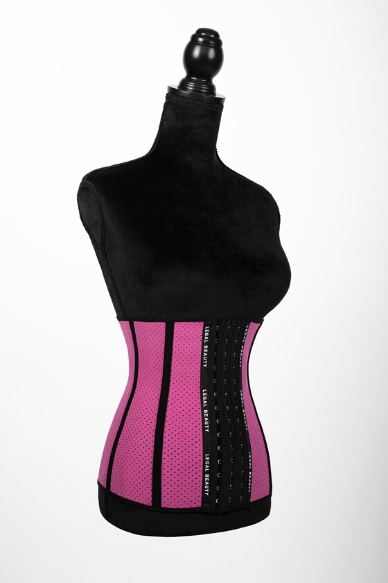 Tokyo - Breathable Waist Trainer - Super pink - M