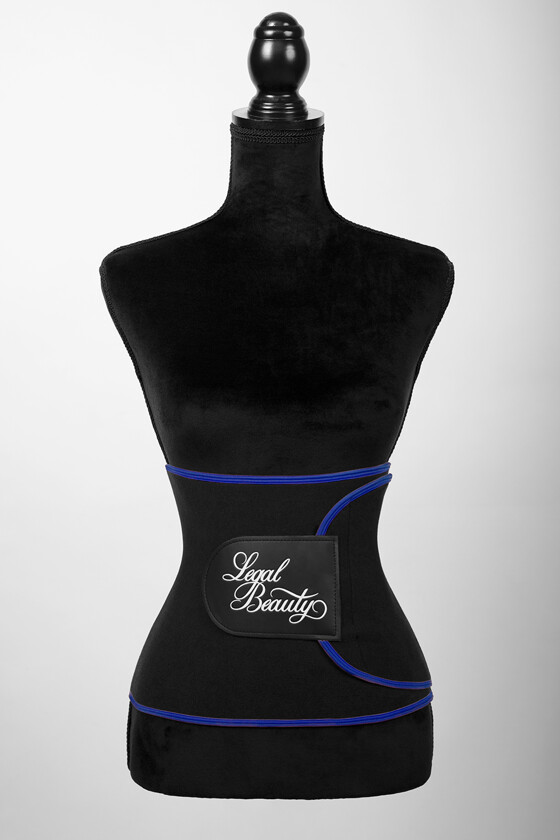 Alaska - Sauna belt - Admiral blue border - M