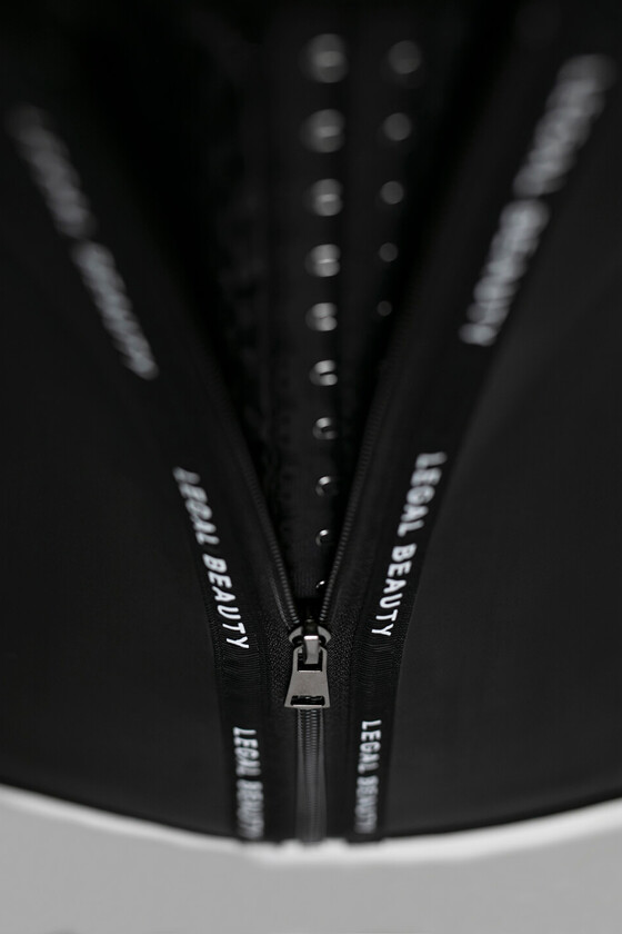 New York - Zipper Waist Trainer Vest - Jet black - XXS