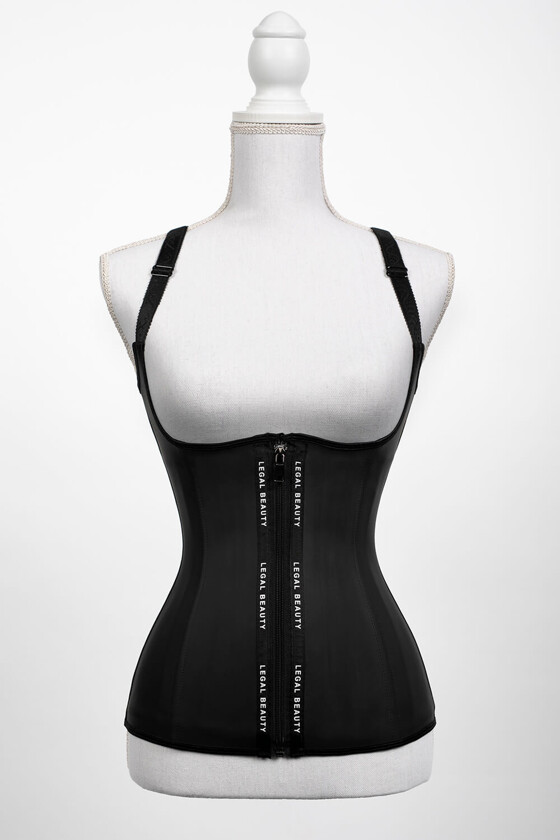 New York - Zipper Waist Trainer Vest - Jet black - XXS