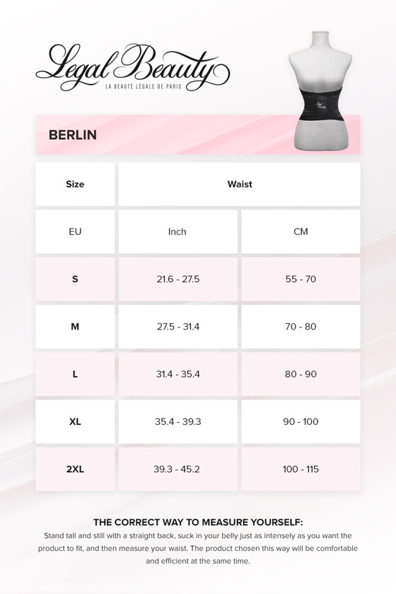 Berlin - Sports Belt with Extra Waistband - Jet black - XXL