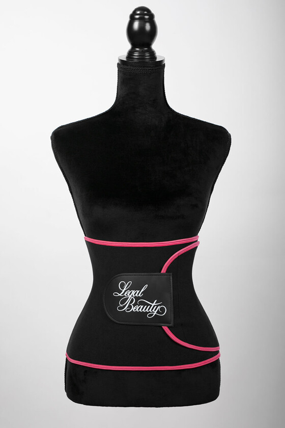 Alaska - Sauna belt - Pink border - L