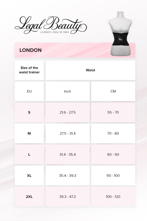 London - Sports Belt with Extra Waistband - Jet black - M