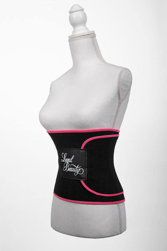 Alaska - Sauna belt - Pink border - L