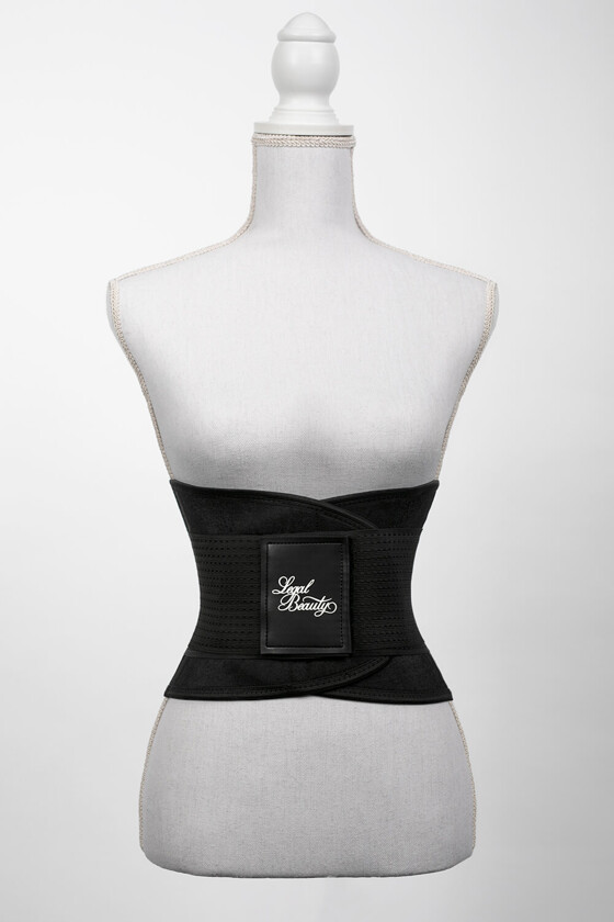 London - Sports Belt with Extra Waistband - Jet black - M