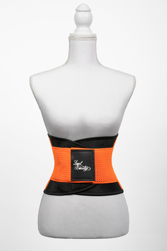 London - Sports Belt with Extra Waistband - Neon orange - L