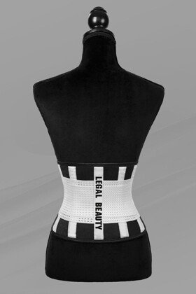 London - Sports Belt with Extra Waistband - White - S