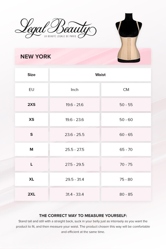 New York - Zipper Waist Trainer Vest - Toffee cream - XS