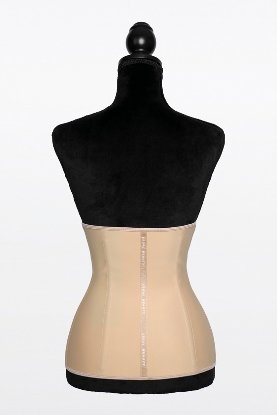 Paris long torso - Nude - Waist trainer + Waist trainer extender