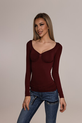 No. 48 - Burgundy - S