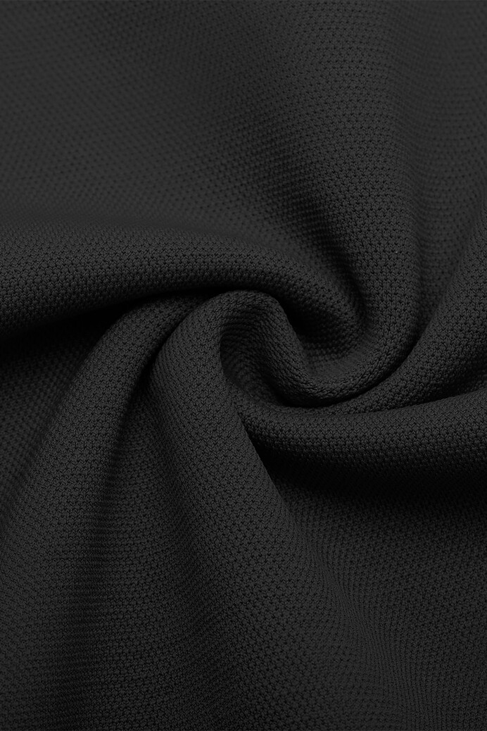 No. 48 - Hosszú ujjú felső mély dekoltázzsal - Black - XS