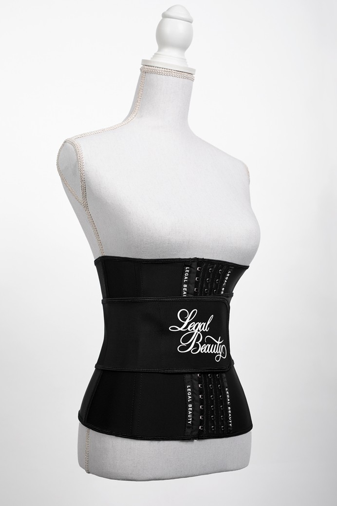 Los Angeles - Waist Trainer with Waistband - Jet black - S