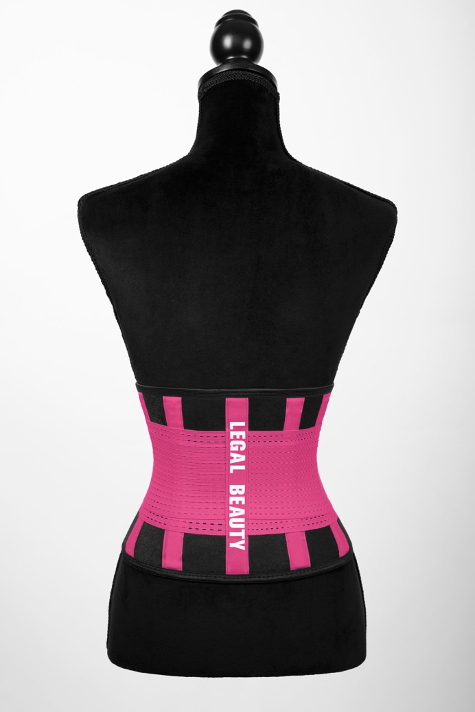 London - Sports Belt with Extra Waistband - Barby pink - XS
