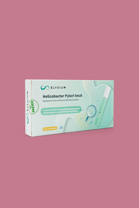 Elysium egylépéses széklet tesztkészlet - Egylépéses székletteszt - Helicobacter Pylori teszt székletből