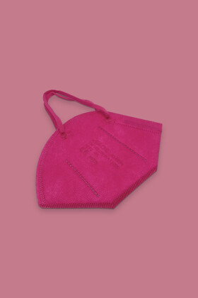 Jiada FFP2 CE 0370 - FFP2 mask (quantity, color and valve) - 20 pcs. - Pink - Without valve