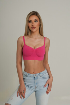 Seamless bra - Pink - M