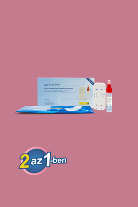 Elysium 2 az 1-ben FOB + Transzferrin tesztkazettás kombinált otthoni gyorsteszt - 1 db tesztkészlet (székletből) - Lejárati idő: 2026-10-10