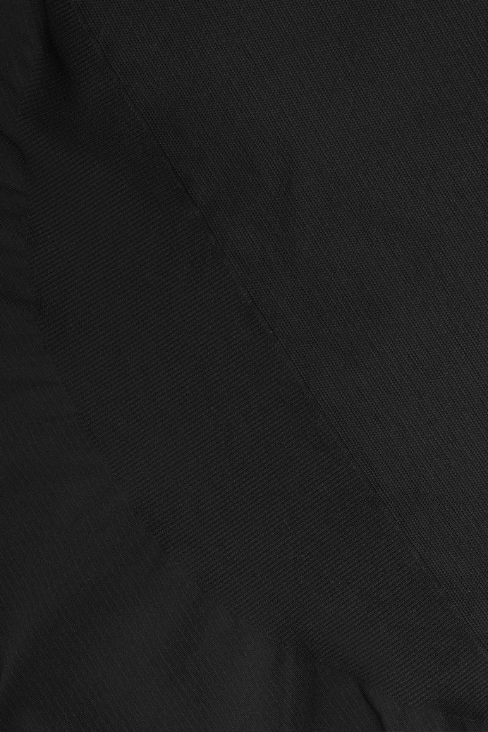 No. 23 - Midi ruha állítható pánttal - Jet black - 3XL/4XL