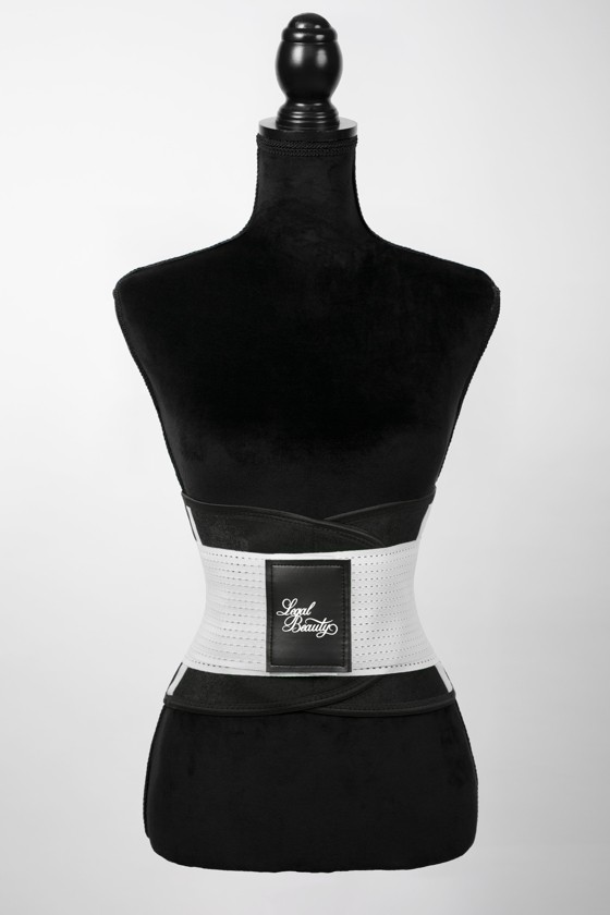 London - Sports Belt with Extra Waistband - White - S
