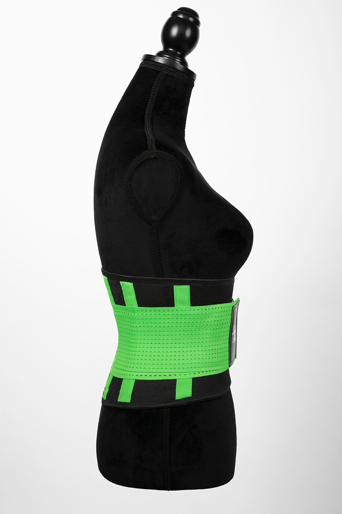 London - Sports Belt with Extra Waistband - Neon green - XL