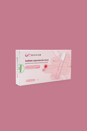 Elysium egylépéses széklet tesztkészlet - Egylépéses székletteszt - Calprotectin teszt székletből