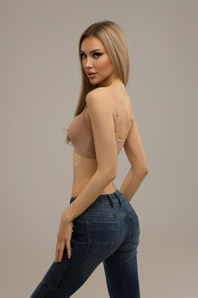 Kényelmes melltartó állítható pánttal - Panty - Toffee cream - XS