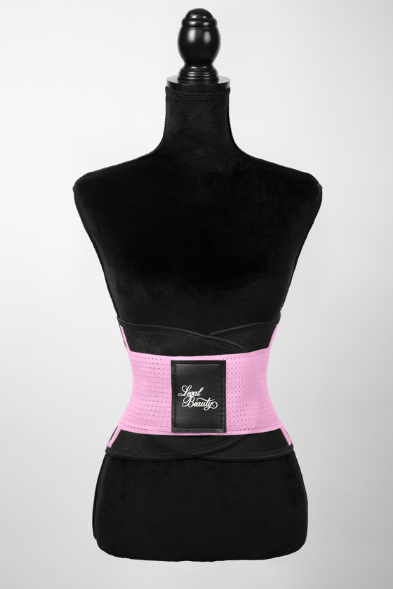 London - Sports Belt with Extra Waistband - Bubblegum pink - XXL