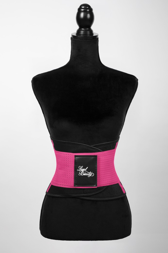 London - Sports Belt with Extra Waistband - Barby pink - XXL