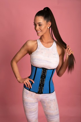 Tokyo - Breathable Waist Trainer - Sky blue - 3XS