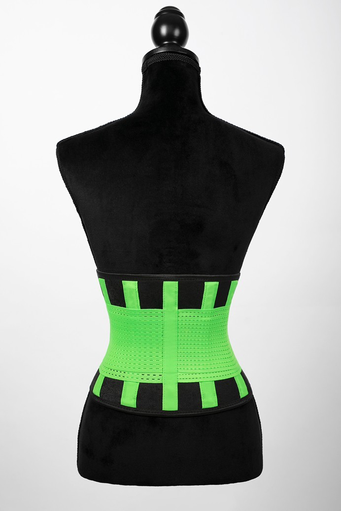 London - Sports Belt with Extra Waistband - Neon green - XL