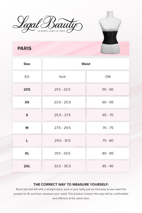 Paris shortened - Waist trainer + Size Extender