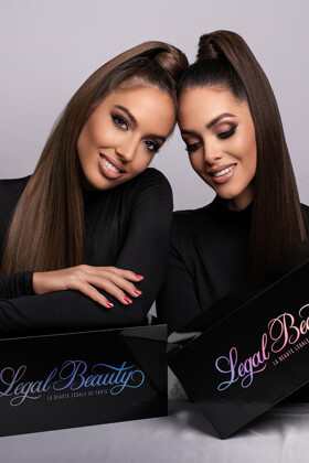 Las Vegas - Double walled stainless steel thermos - Black / silver - 480 ml