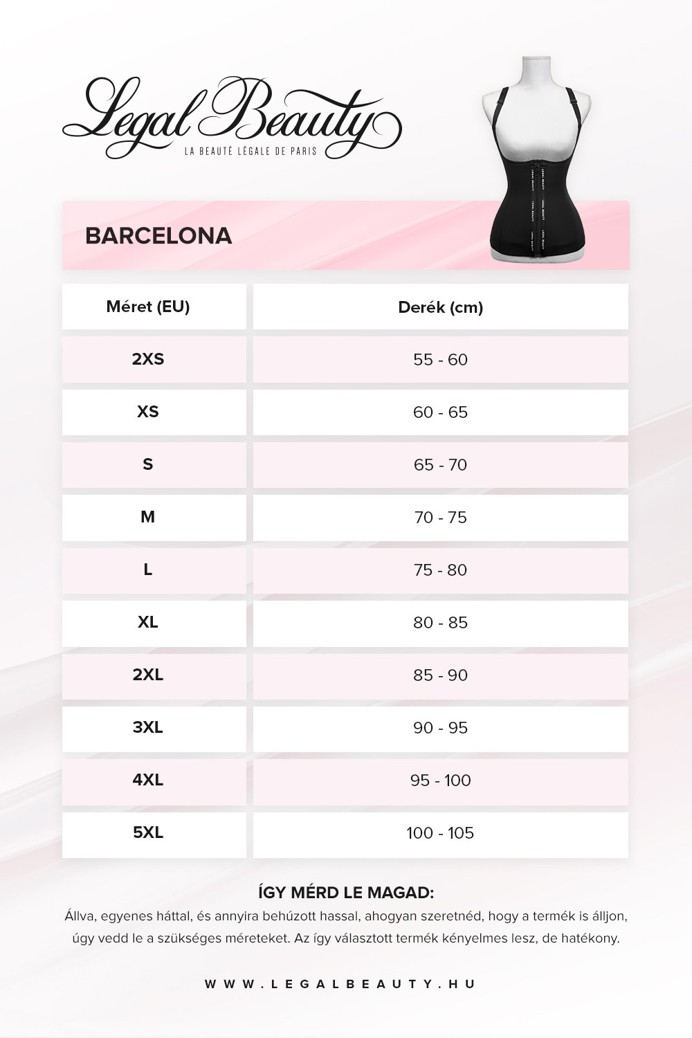 Barcelona - Cipzáros neoprén alakformáló fűzős mellény - Éjfekete - XL