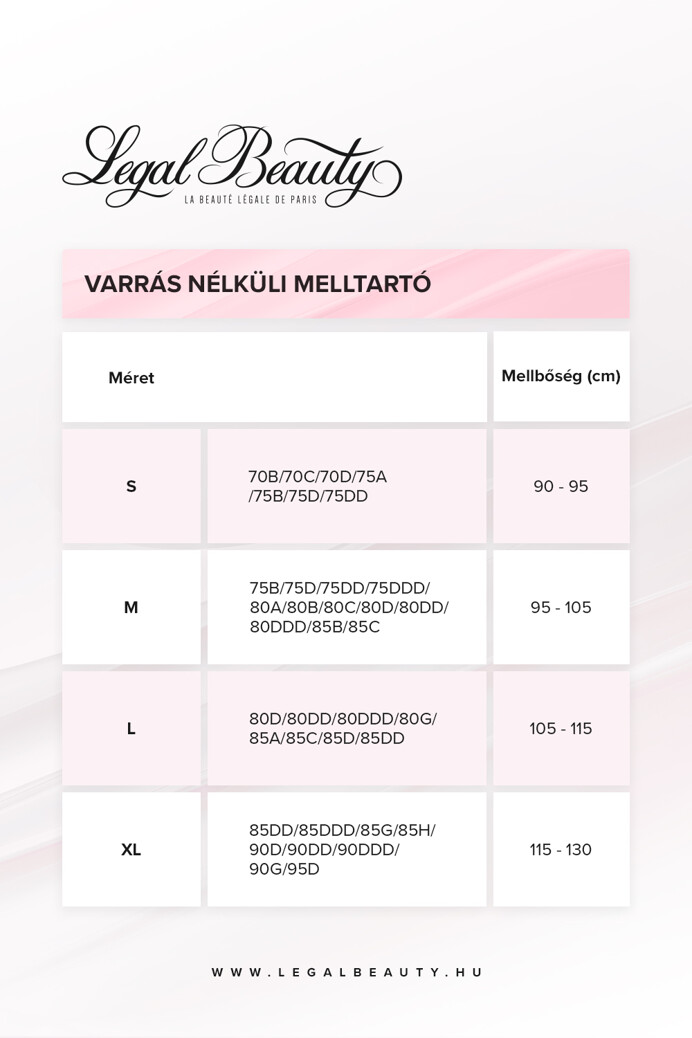 Varrás nélküli melltartó - Fehérnemű - Bézs - M