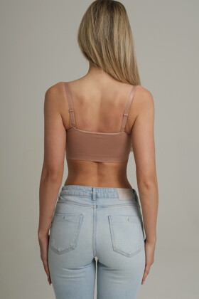 Seamless bra - Panty - Beige - M