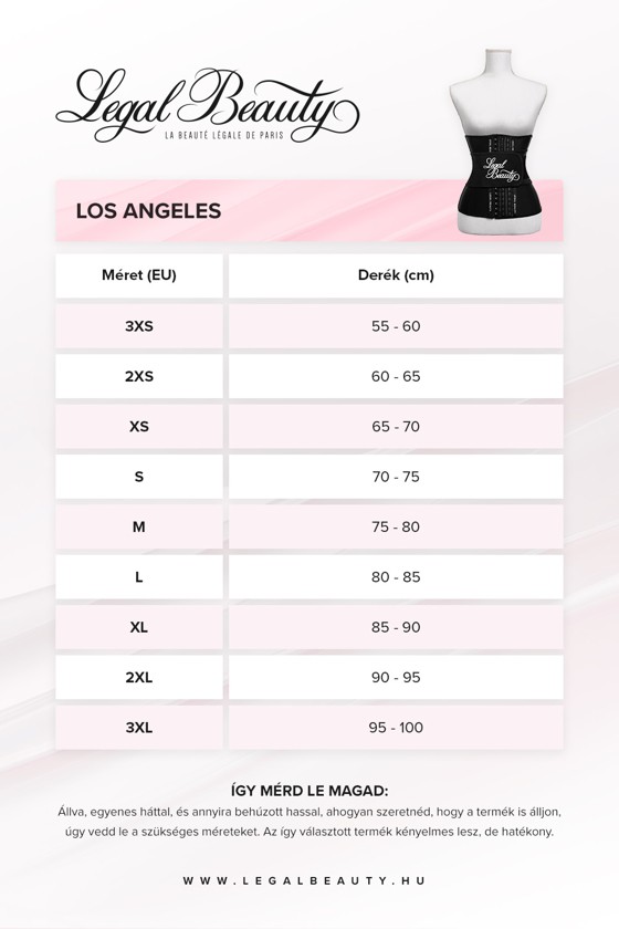 Los Angeles - Alakformáló fűző derékpánttal - Pink - XXS